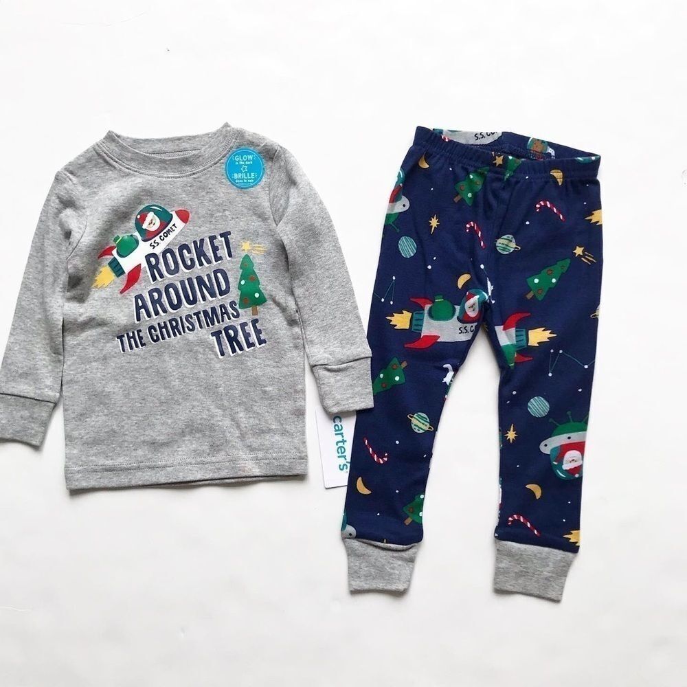 Carters NWT Rocket Around pajama set 12m & 18m